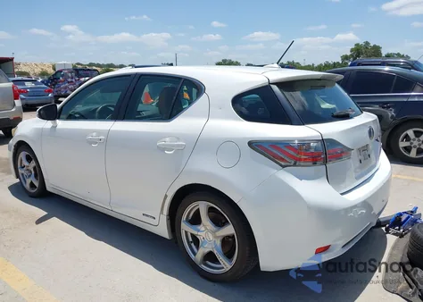 2011 Lexus Ct 200H Premium из США, поврежденный, VIN JTHKD5BH2B2020642